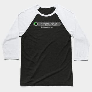 Achievement Unlocked Baseball T-Shirt